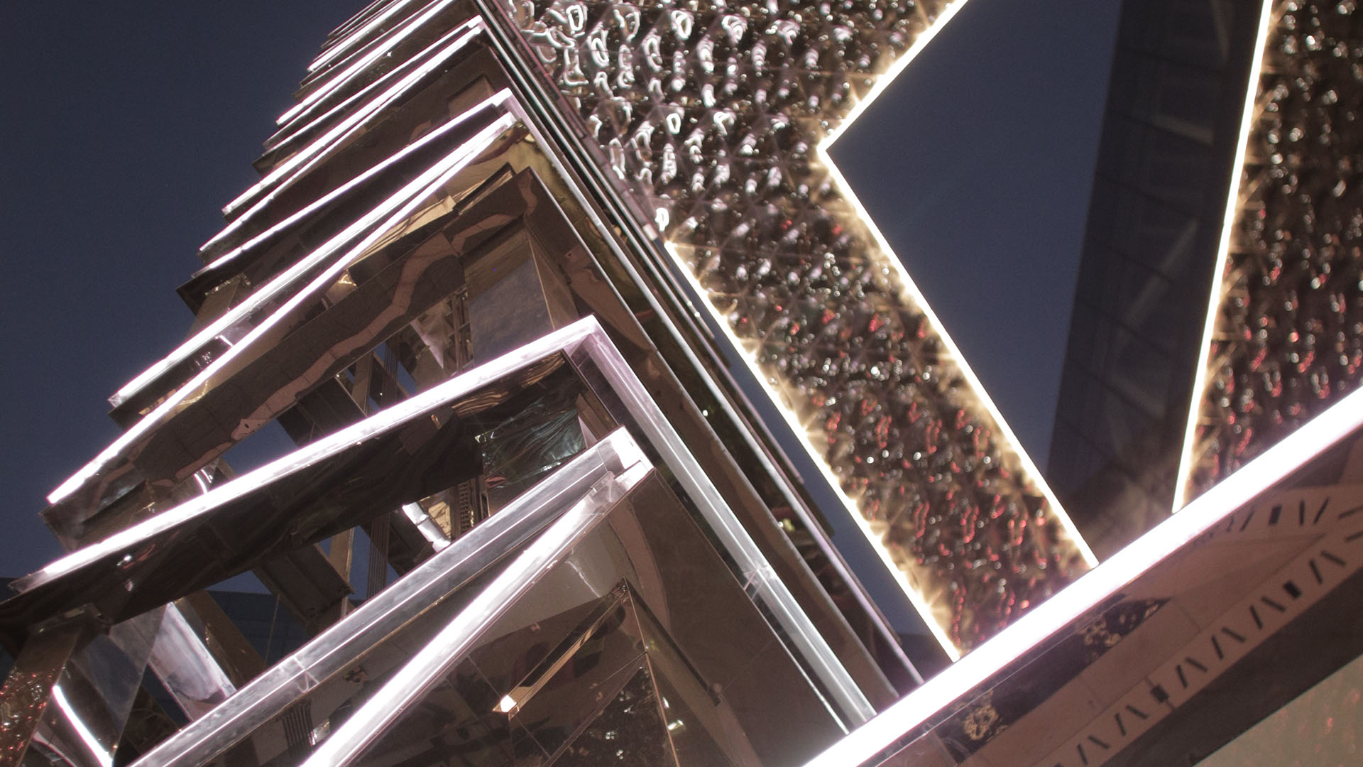 Low Angle Shot of Hermas Lusail Elevator