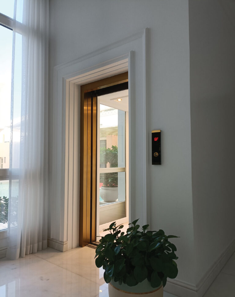 Wooden and Glass with Mirror Private Villa in Wadi Al Sail