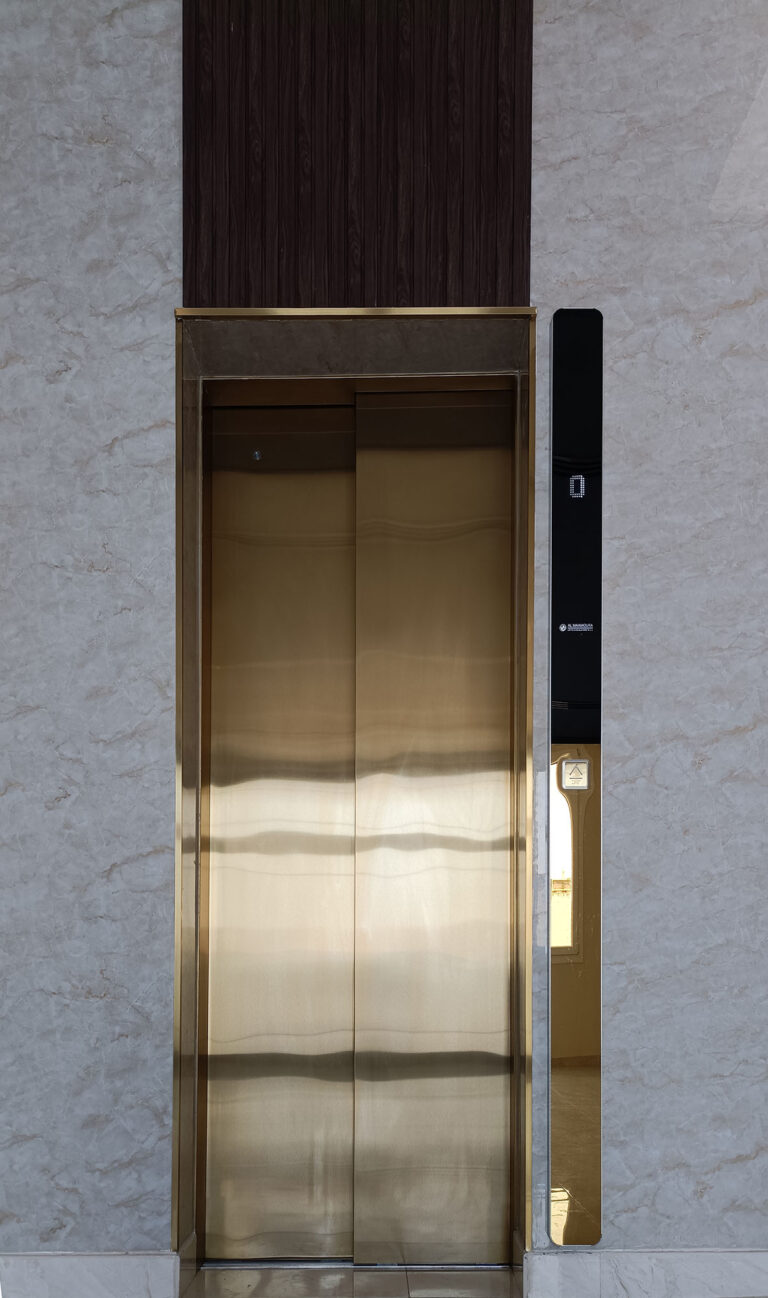 Golden Stainless Steel and Wood 02