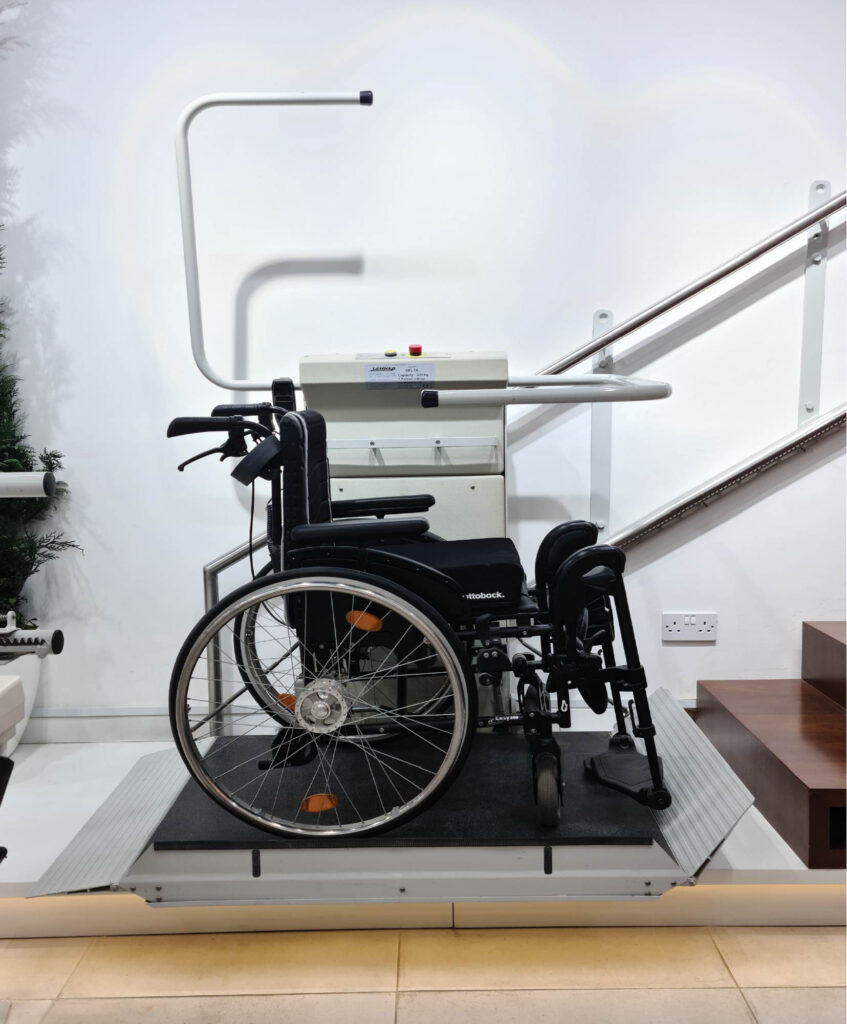 Platform Lifts 04 Showroom on Salwa Road