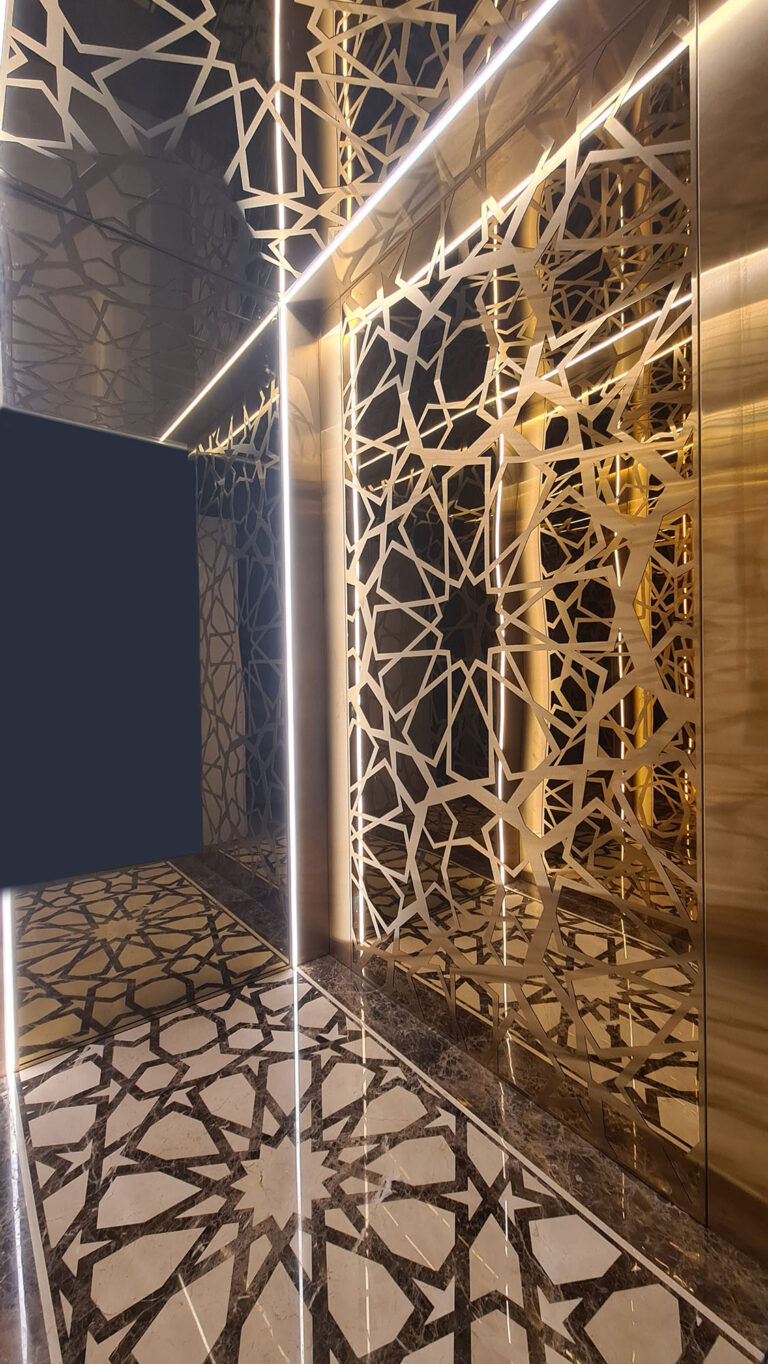 Silver Stainless Steel Wood and Glass