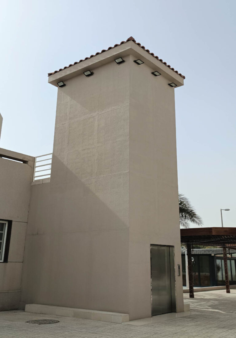 Lego Outdoor Lift on Salwa Road